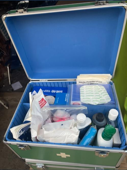 Fully Equipped Portable First Aid Kit with Metal Emergency Box - View 1