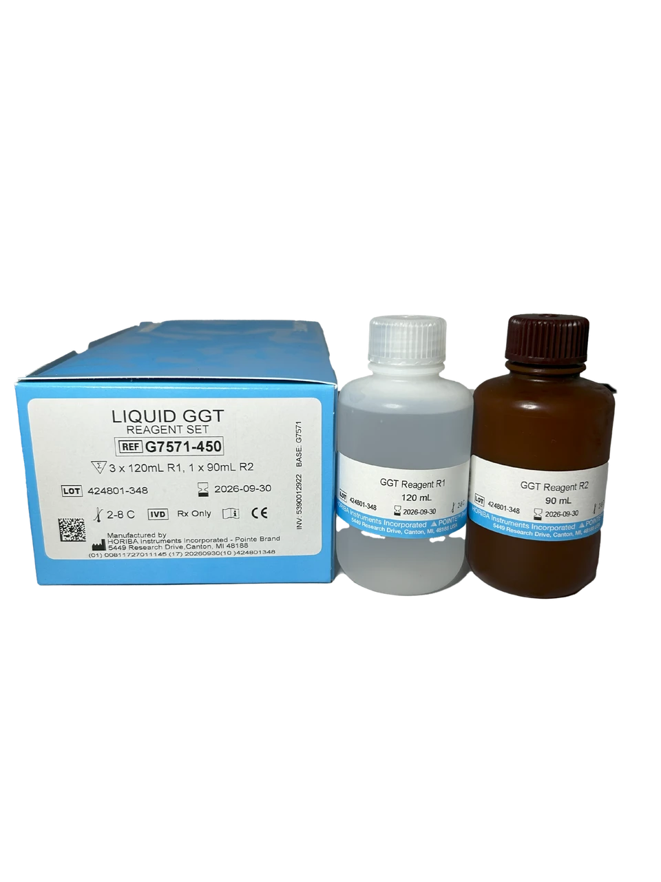 Gamma-Glutamyl Transferase (GGT) Liquid Reagent 110 mL – 2–8°C - View 1