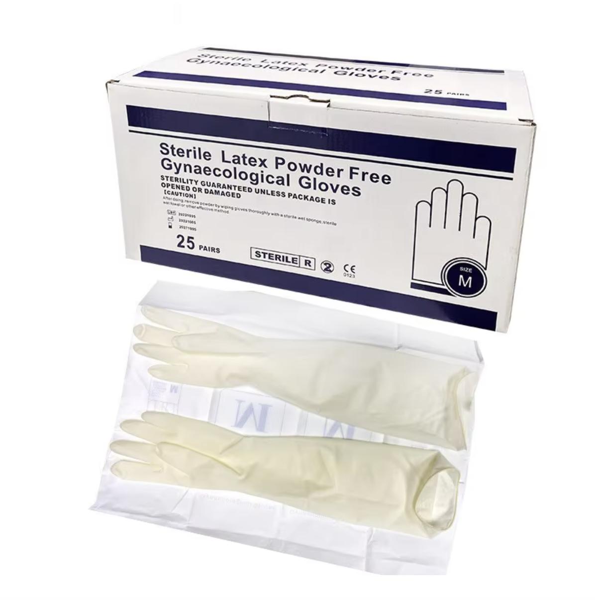 Gynaecology Elbow-Length Powder-Free Gloves