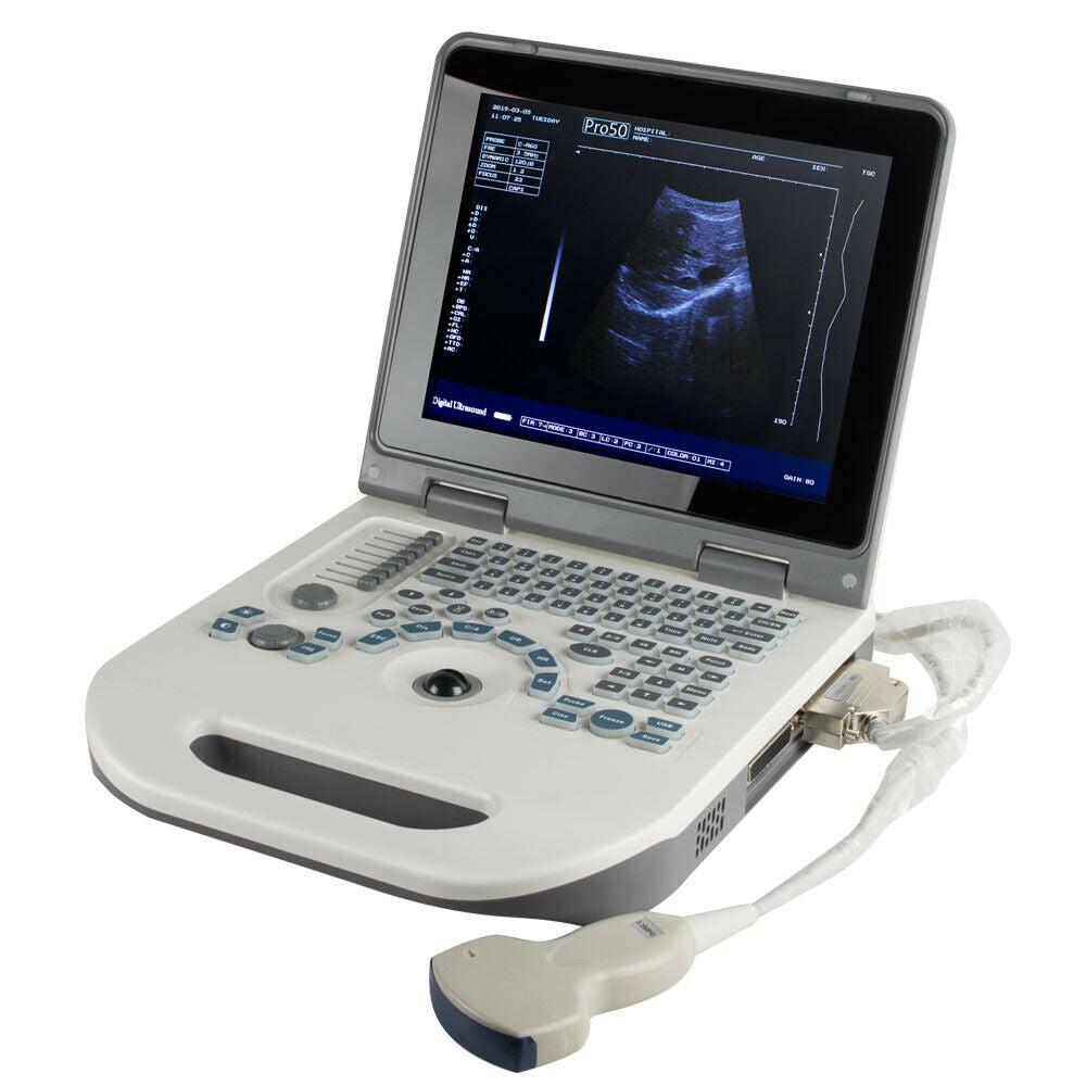 HY5510 Laptop Full Digital Ultrasound Scanner with Convex Probe - View 1