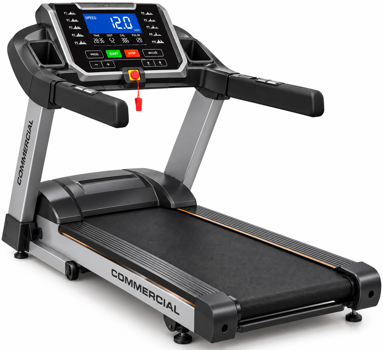 Heavy-Duty Commercial Motorized Treadmill