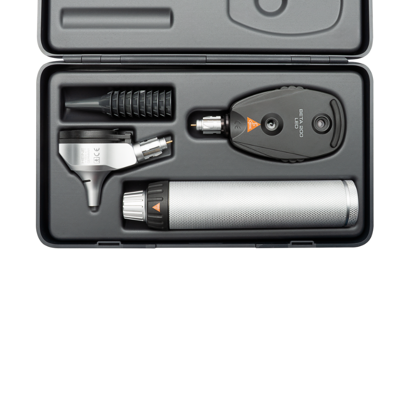 HEINE BETA 200 LED Ophthalmoscope and Otoscope Set