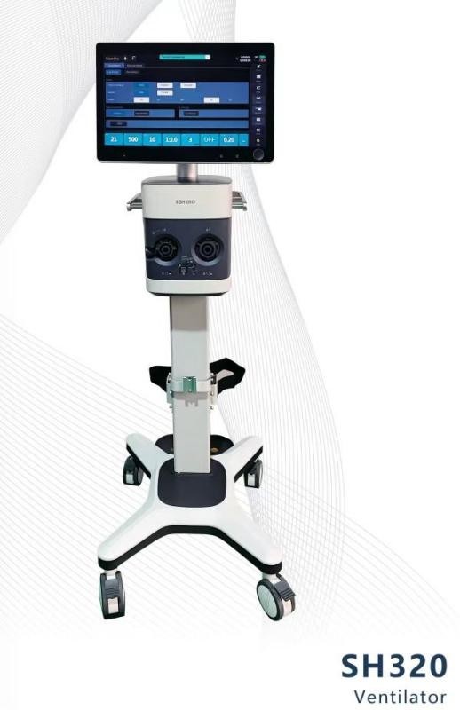 Eshero SH320 ICU Ventilator – Turbine Ventilator with Integrated Air Supply - View 1