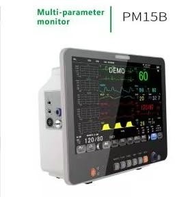 Lerong ICU Multiparameter Patient Monitor with ETCO₂ & Dual IBP - View 1