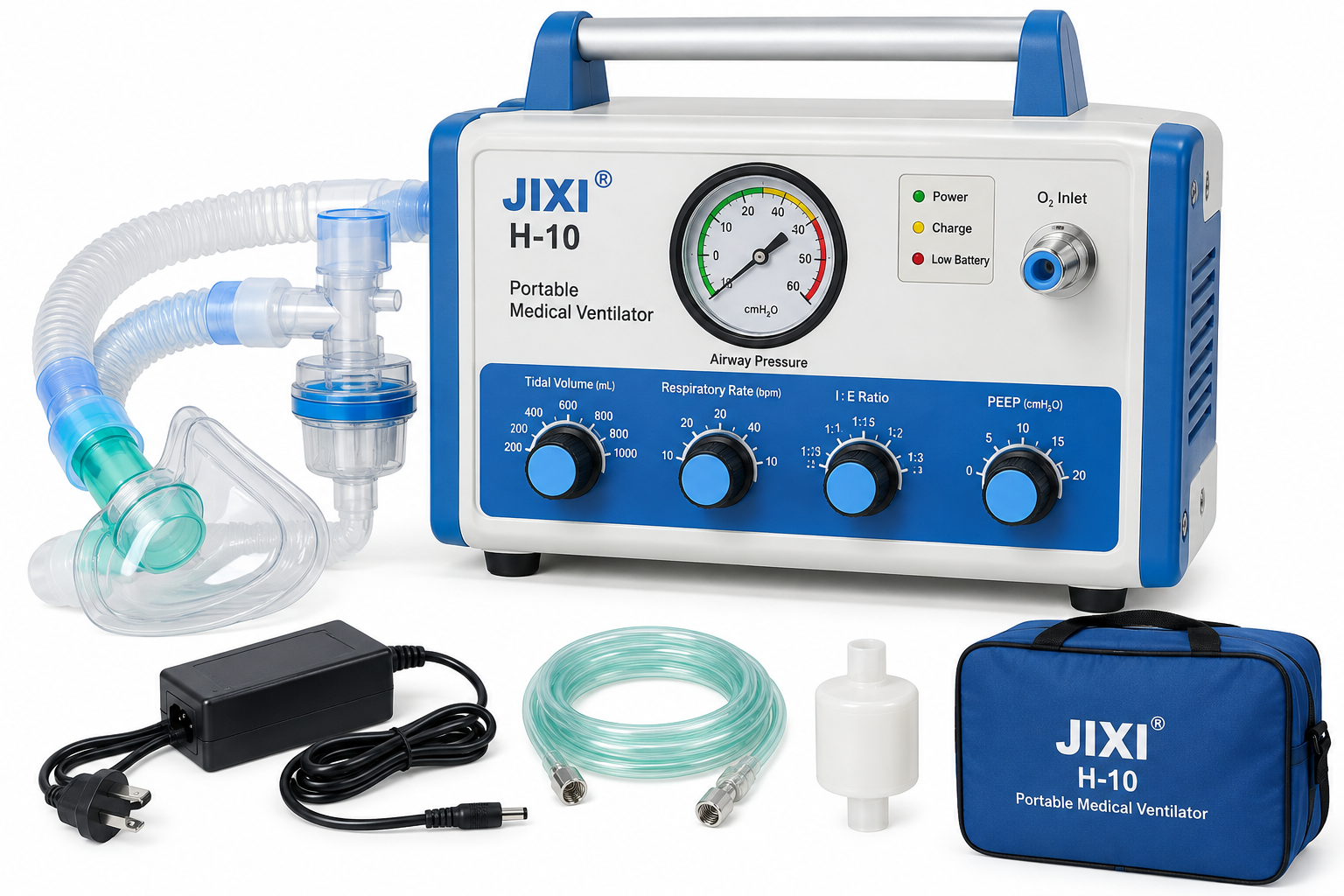 JIXI H-10 Portable Emergency Medical Ventilator - View 1
