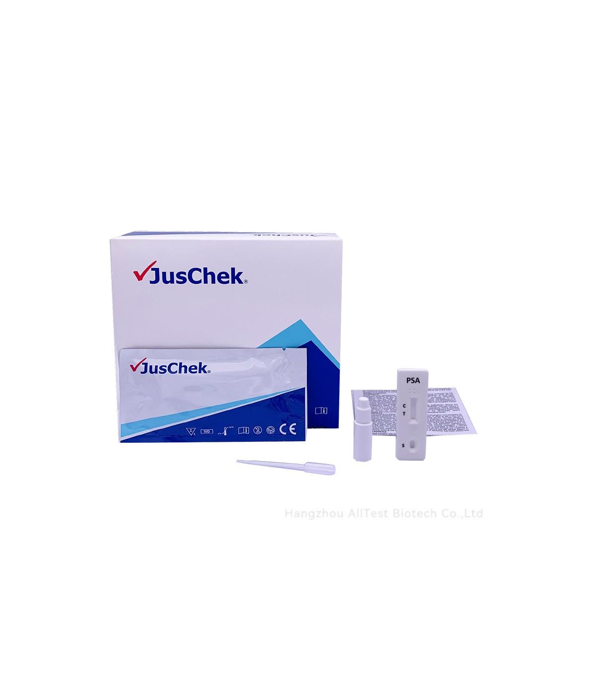 JusChek PSA Prostate Specific Antigen Rapid Test Cassette – 20 Tests - View 1