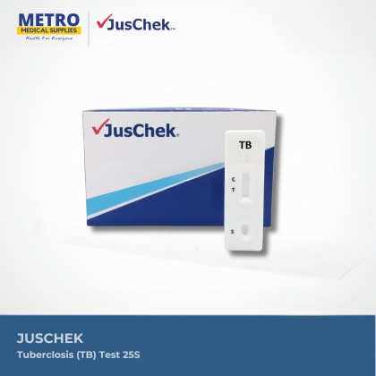 JusChek Tuberculosis Rapid Test Cassette – 25 Tests-Kit - View 1