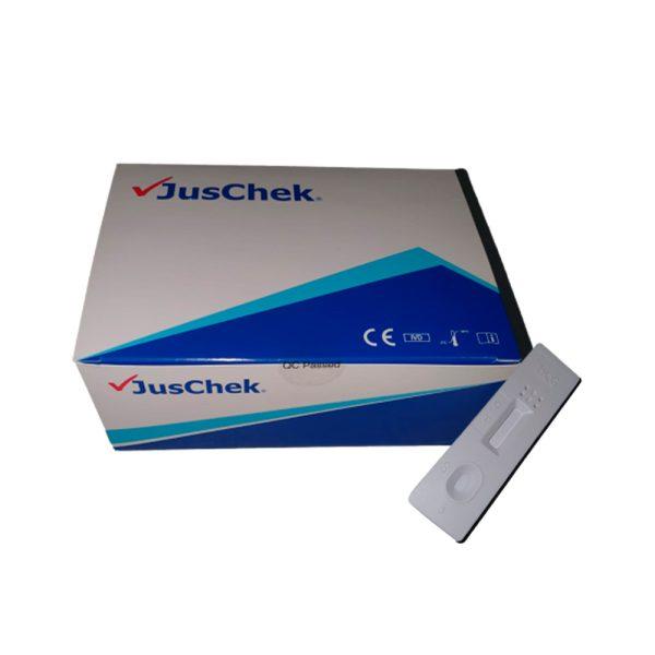 JusChek hCG Pregnancy Rapid Test Cassette – 25 Tests - View 1