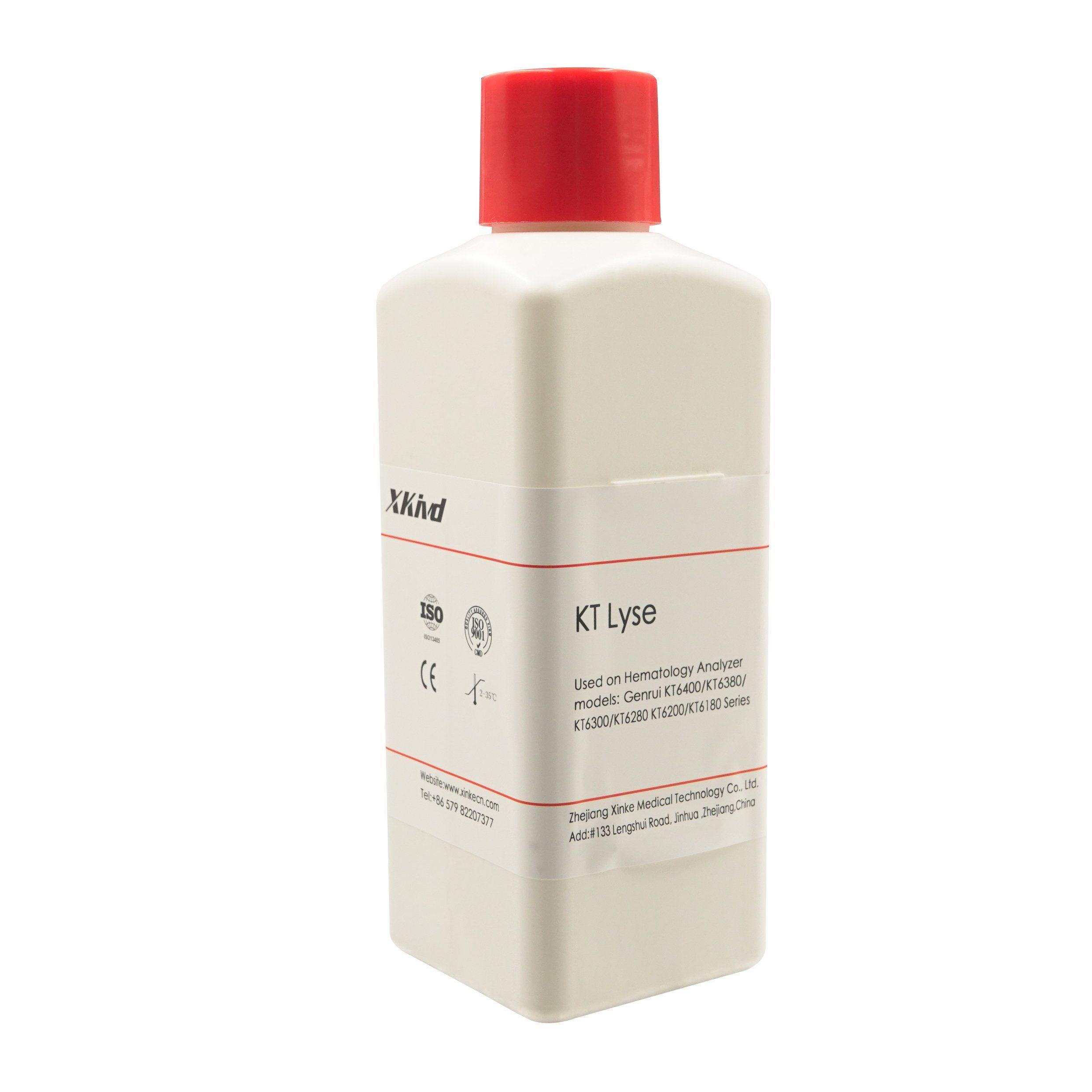Genrui KT03A Lyse Solution 500mL for 3-Part Hematology Analyzer - View 1