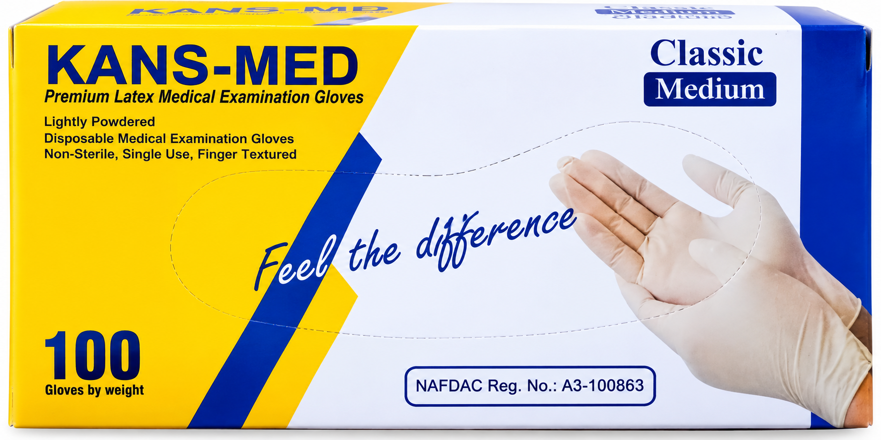 Kansmed Disposable Examination Gloves – Medical Protective Gloves - View 1