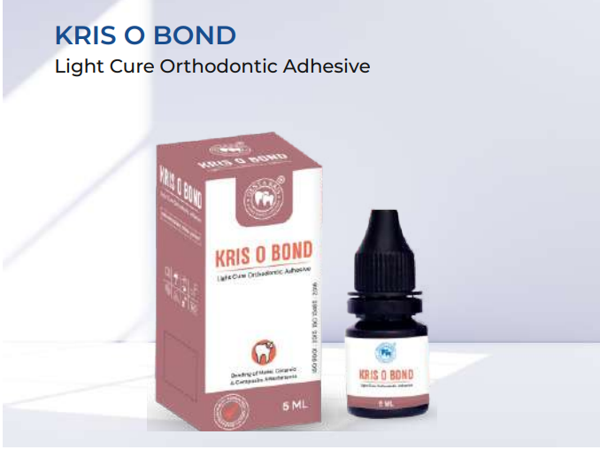 Denta Kris KRIS O BOND Light-Cure Orthodontic Adhesive 5ml