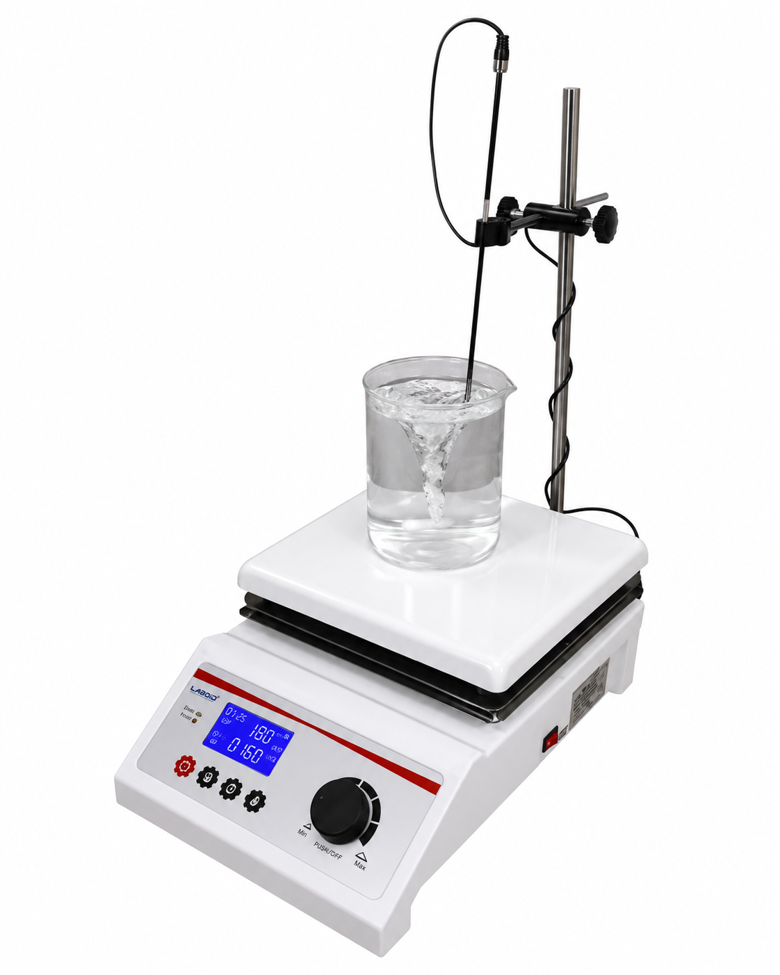 LABOID LMSC-236 Ceramic Hotplate Magnetic Stirrer – Microprocessor Controlled, Up to 300°C - View 1
