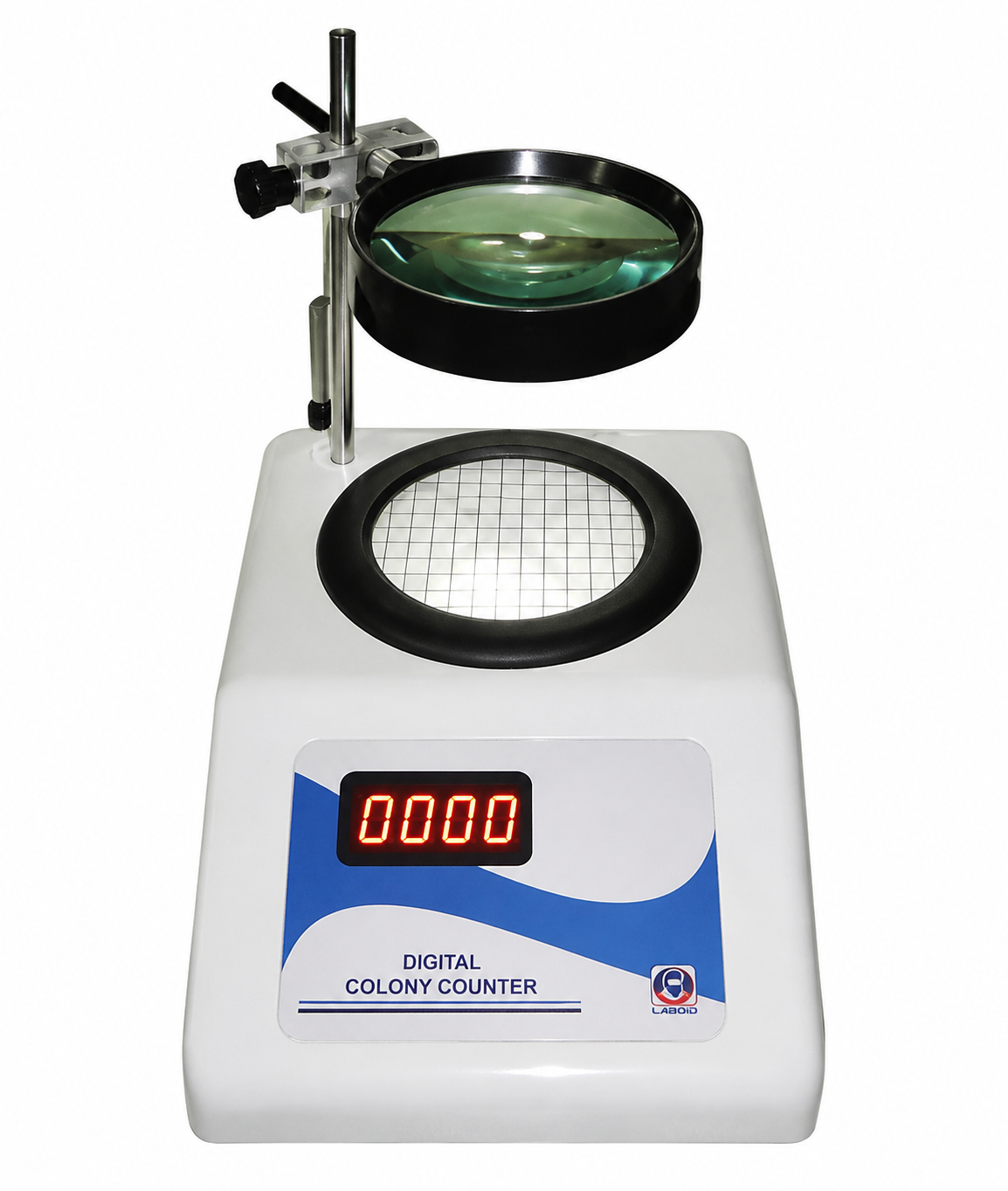 LABOID LDC-504 Digital Colony Counter – 0–9,999 Count, 1.7× Magnification - View 1