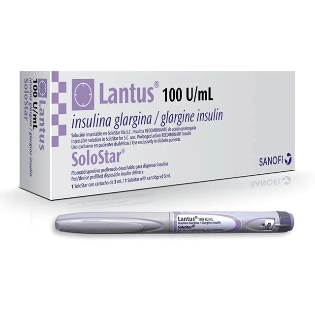Lantus SoloStar Insulin Pen 100 Units/mL 3mL - View 1