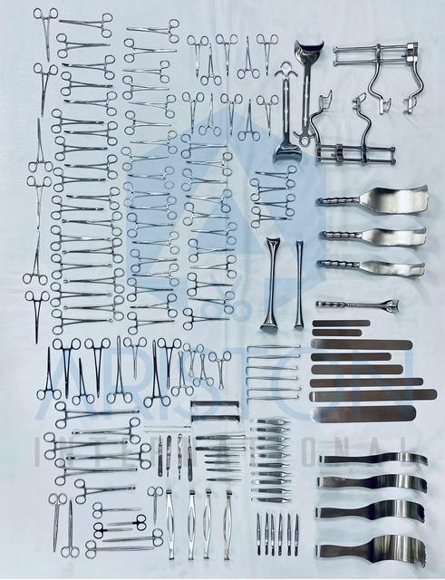 Laparotomy Instrument set - View 1