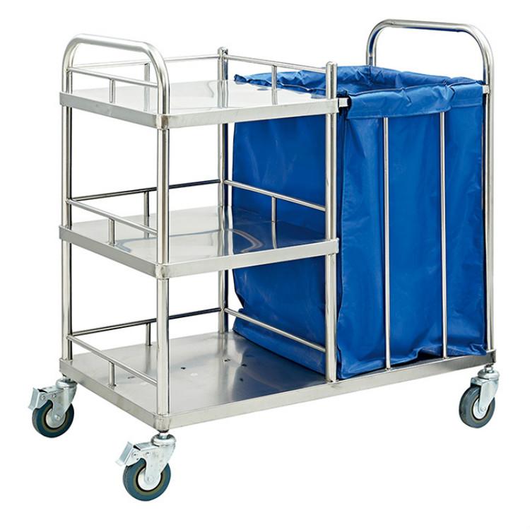 Laundry Truck 1380 CR – Hospital Linen Transport Trolley