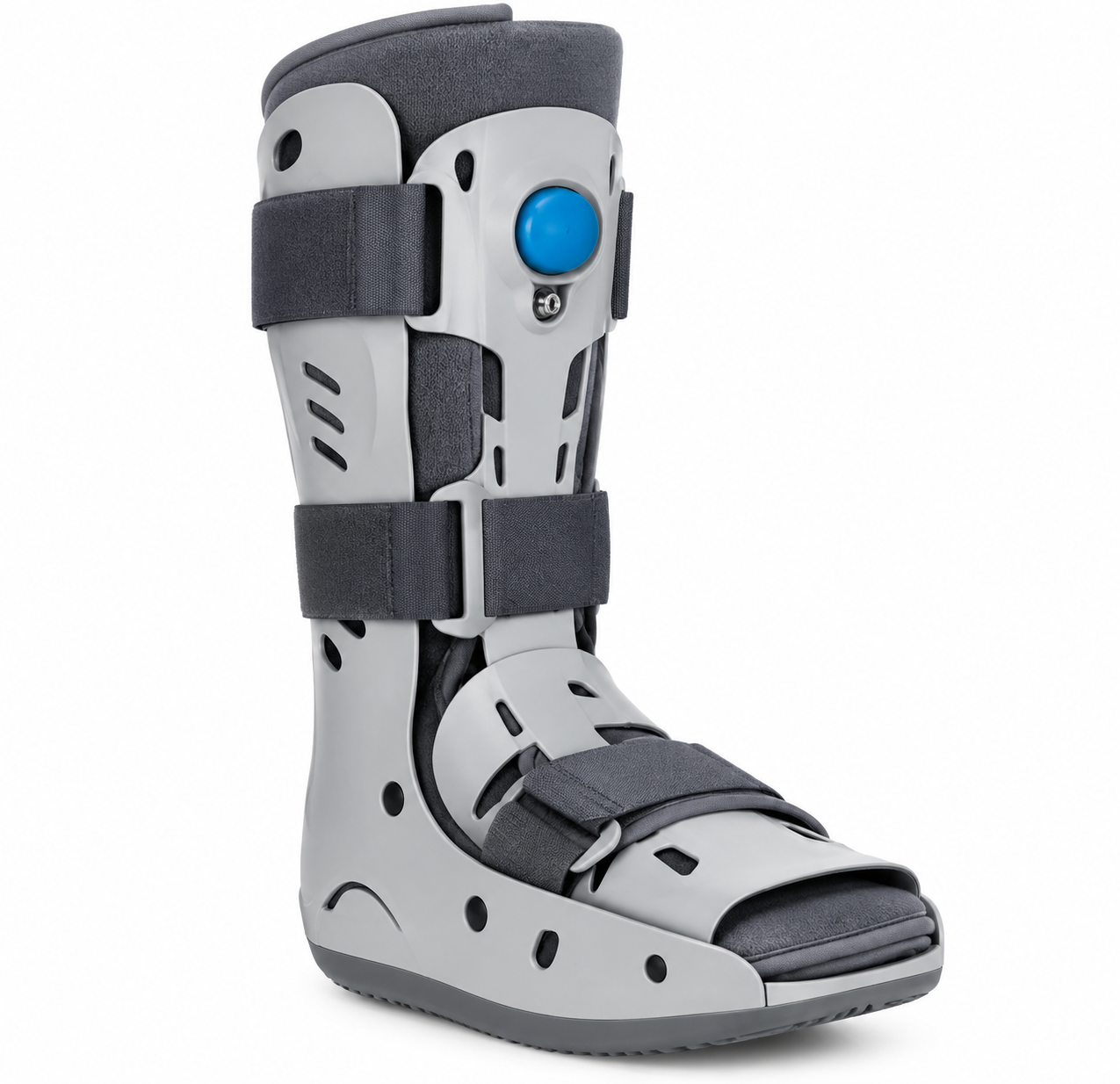Long Aircast Walking Boot for Ankle and Foot Immobilization - View 1
