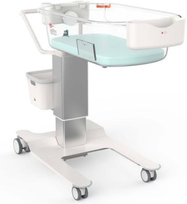 David Medical YC-200A Luxury Height-Adjustable Hospital Bassinet - View 1
