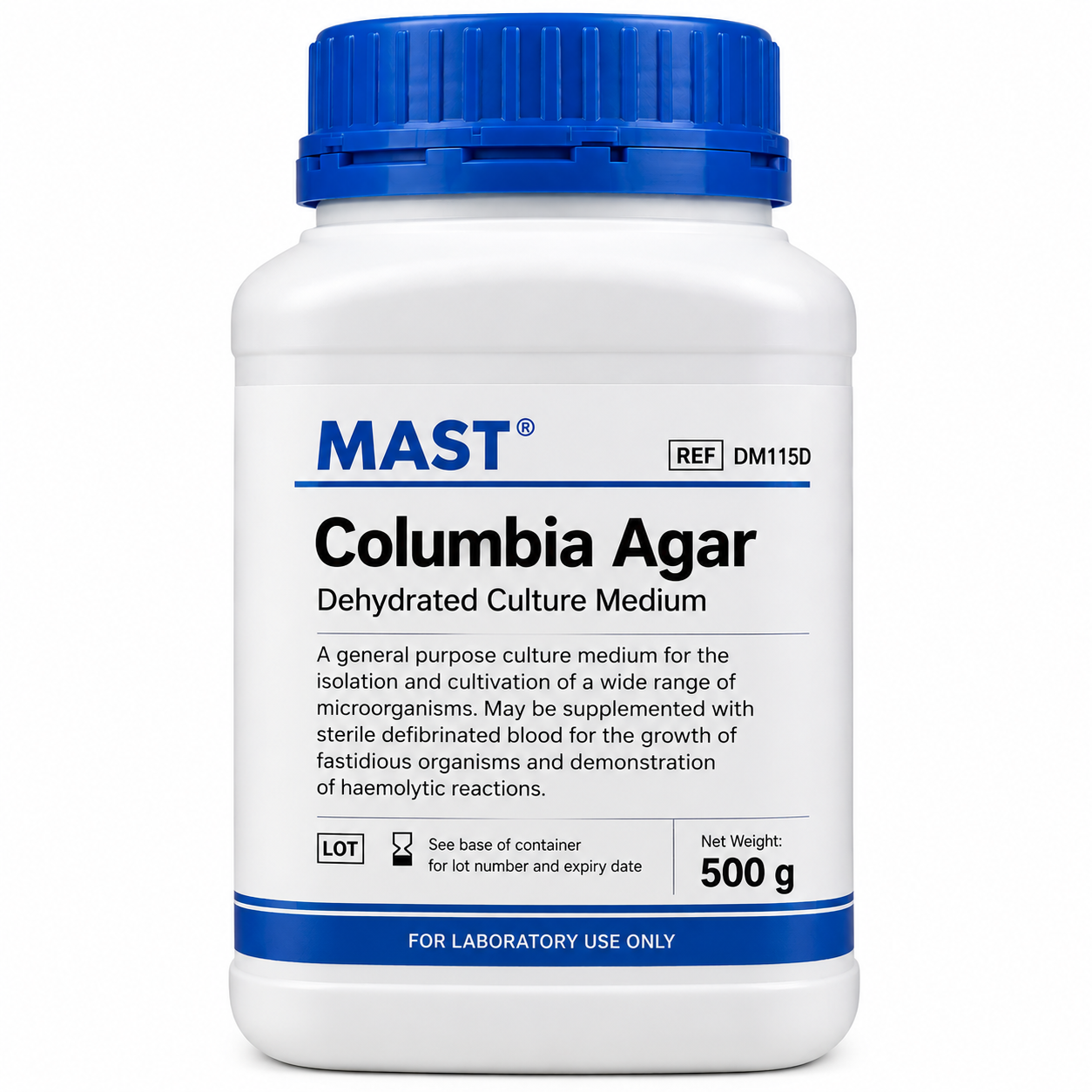 MAST Columbia Agar DM115D – 500 g - View 1