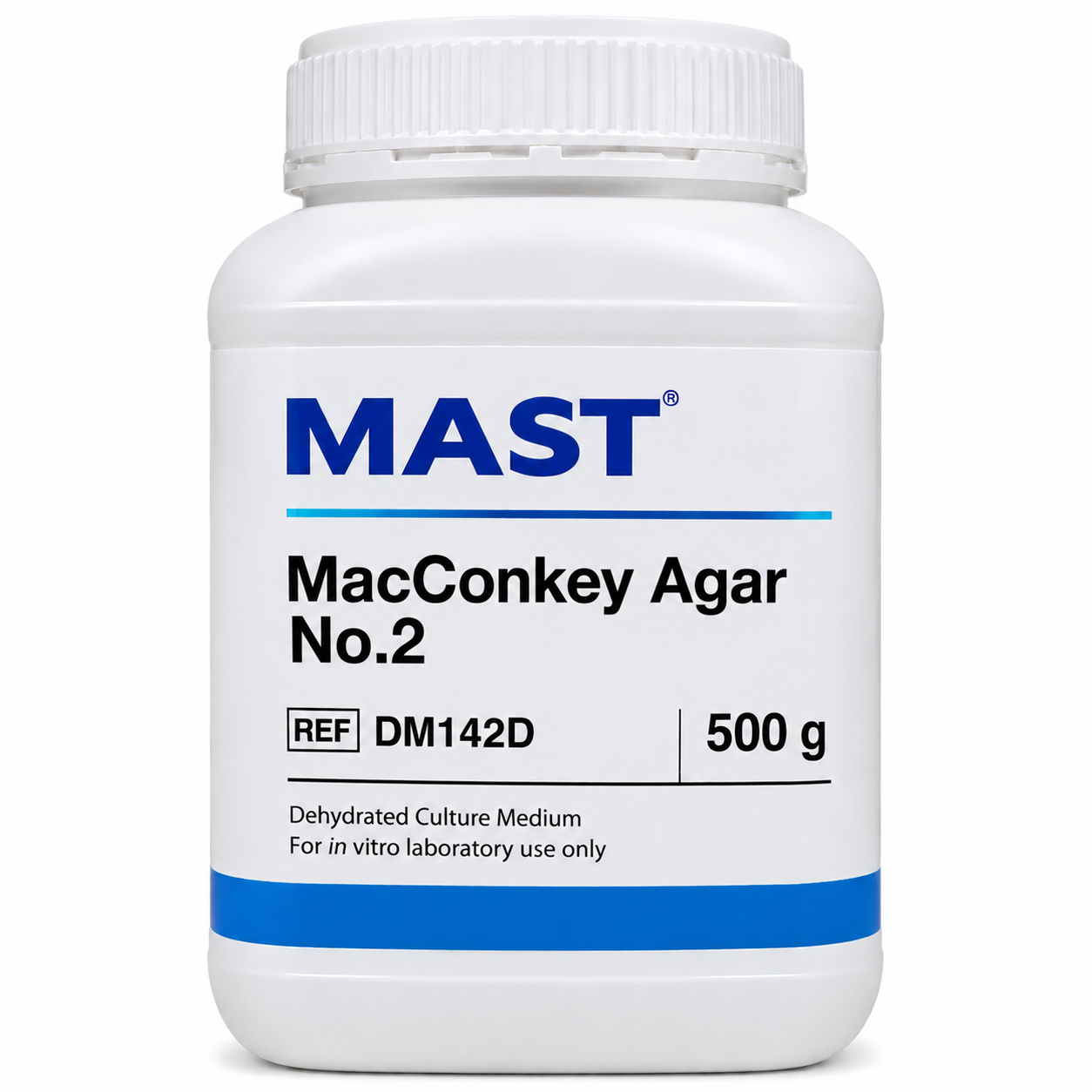 MAST MacConkey Agar No.2 – 500g - View 1