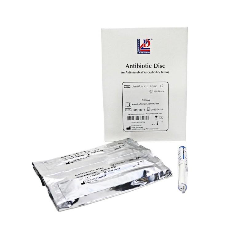 MAST Pefloxacin 5µg Antibiotic Susceptibility Discs – 5 × 50 Discs - View 1