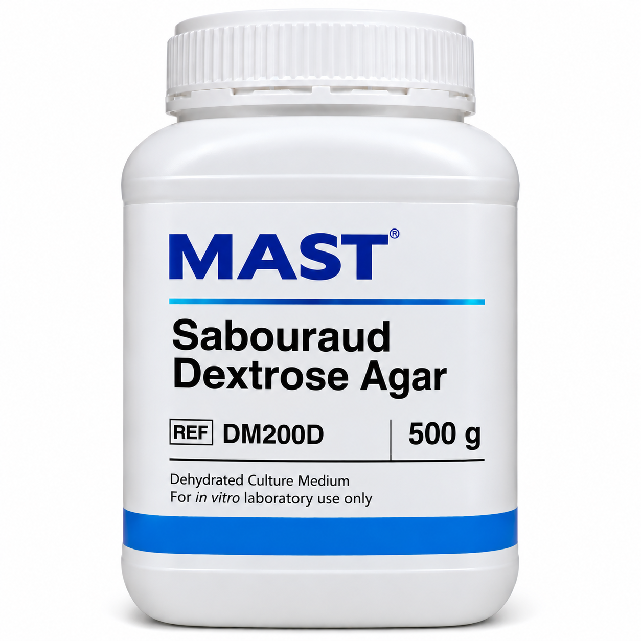 MAST Sabouraud Dextrose Agar – 500g - View 1