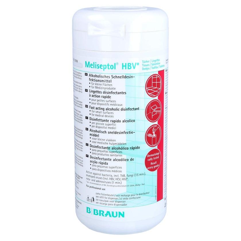 MELISEPTOL® HBV-Tissues – Surface Disinfectant Wipes - Refill Pack
