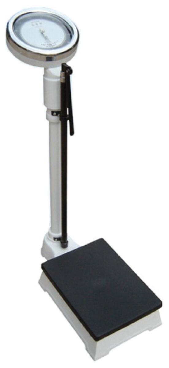 Mechanical Height & Weight Scale – Analog Physician Scale with Height Rod
