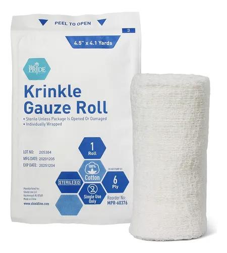 Medical Gauze Roll 6 Inches (15cm) – 1 Pack - View 1