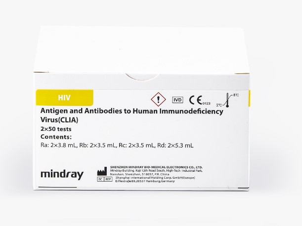 Mindray Antigen and Antibodies to Human Immunodeficiency Virus - View 1