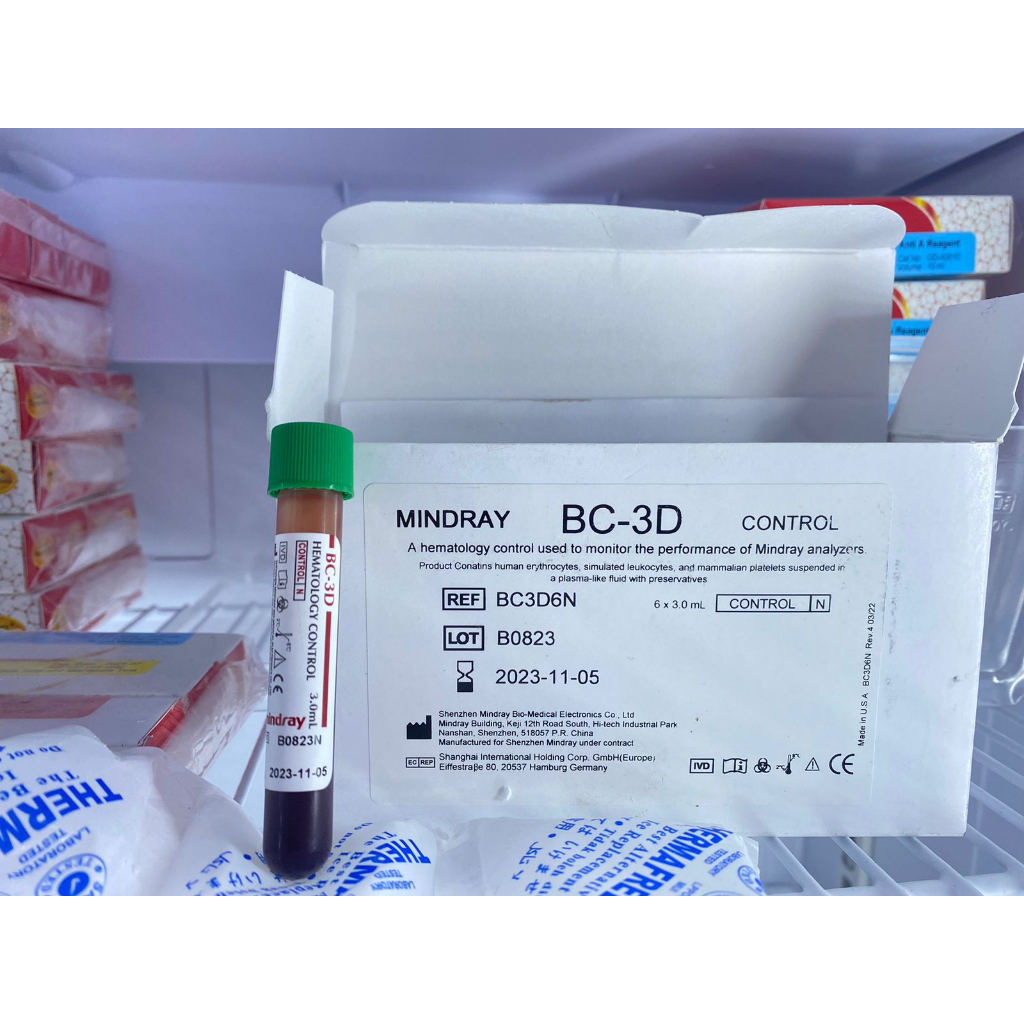 Mindray BC-3D Hematology Control 3mL × 3