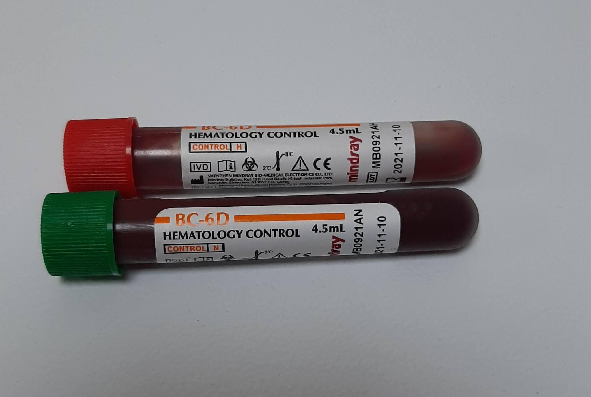 Mindray BC-6D Hematology Control 4.5mL × 3