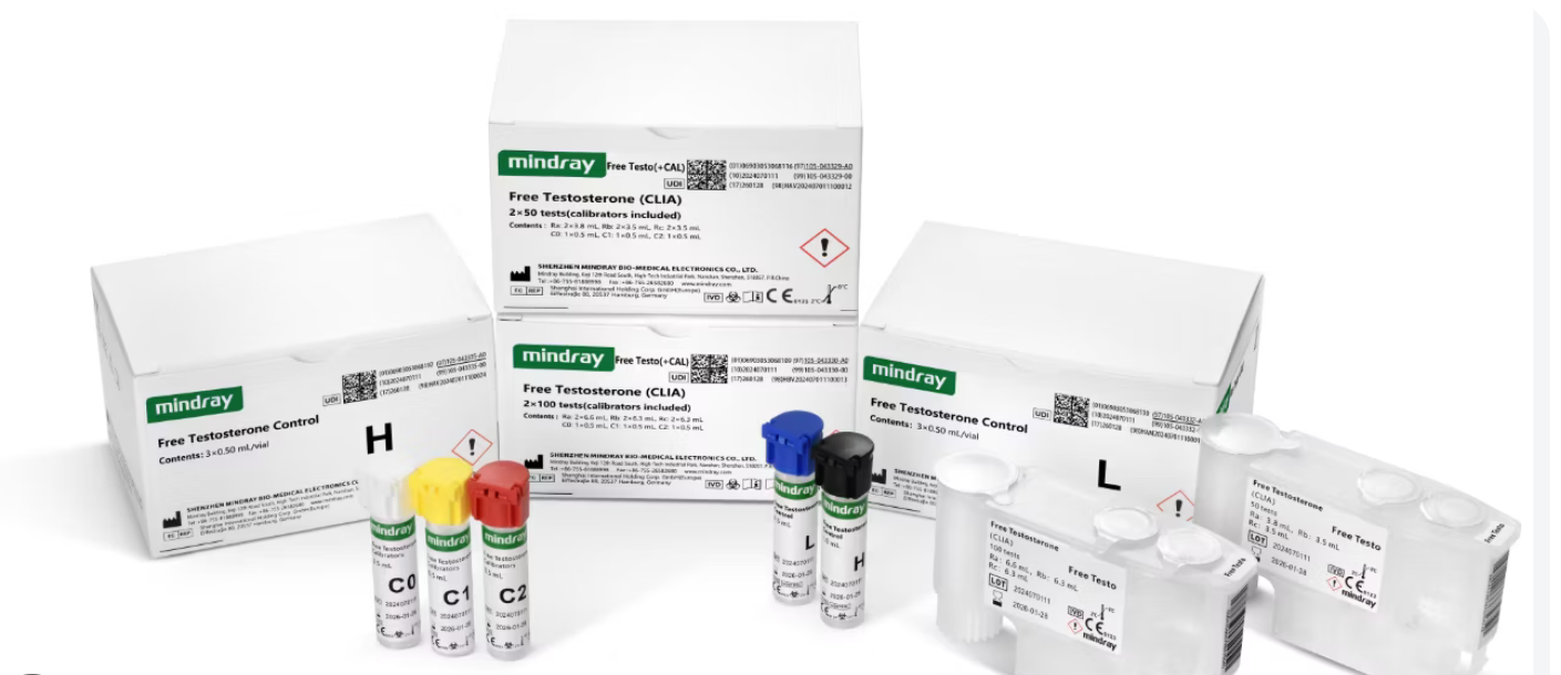 Mindray Testosterone (TESTO) CLIA Reagent Kit - View 1