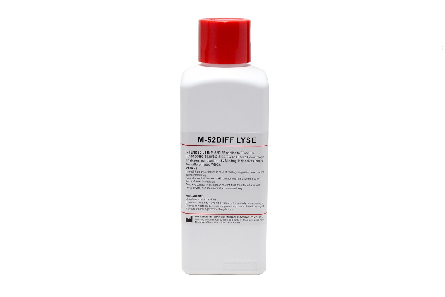 Mindray M-52DIFF Lyse 500mL Hematology Reagent