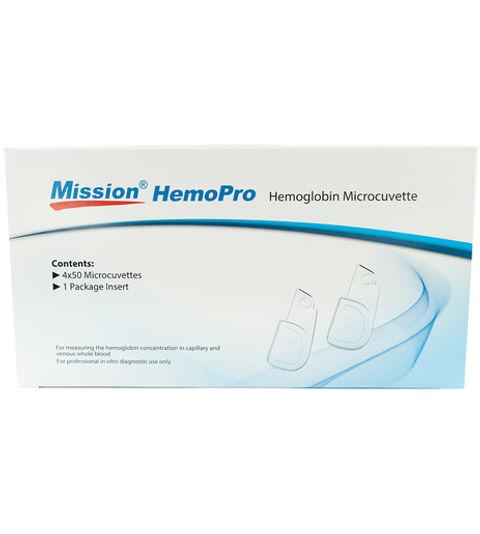 Mission HemoPro Hemoglobin Microcuvette 4 x 50