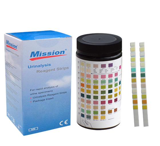 Mission® Urinalysis Reagent Strips — 14 Parameters, U031-141 - View 1