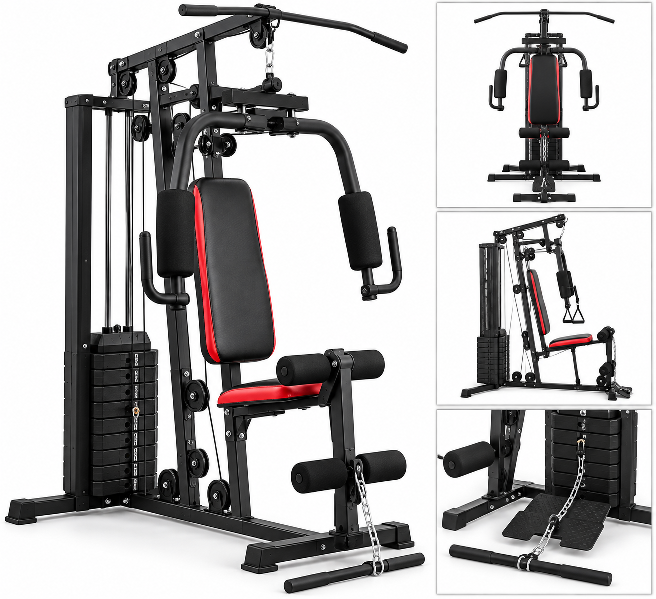 Multi-Station Home Gym Workout Machine - View 1
