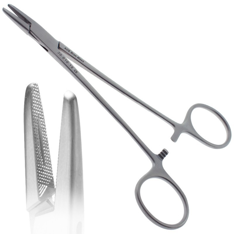 Mayo-Hegar Needle Holder – Stainless Steel Surgical Instrument- Healthub