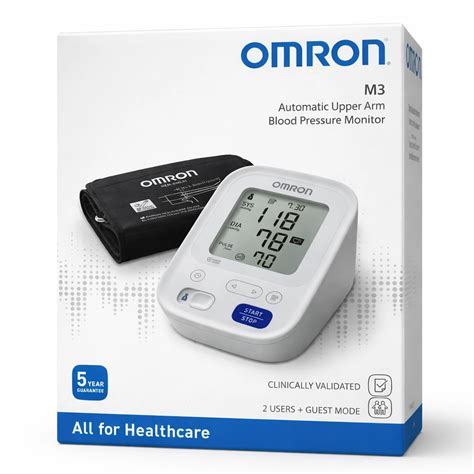 OMRON M3 Automatic Upper Arm Blood Pressure Monitor – HEM-7154-E - View 1