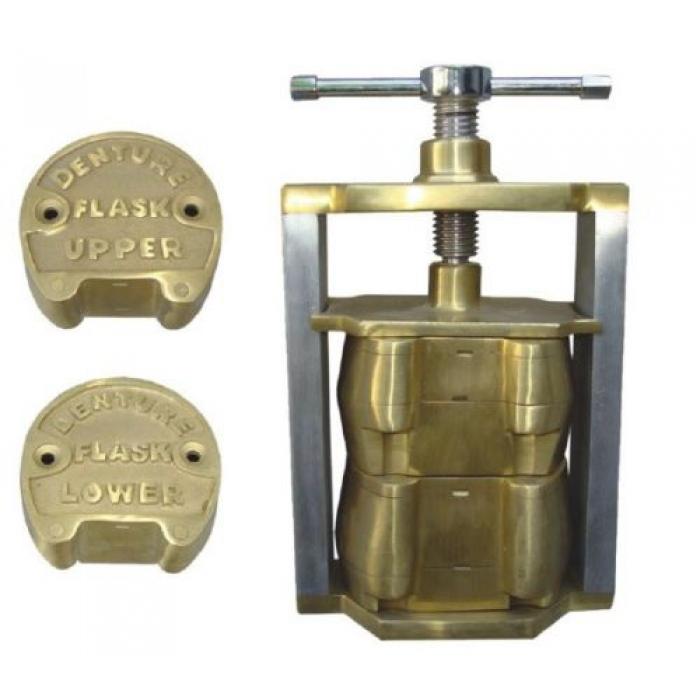 Dental Flasks-Clamps Double – Denture Flask Press Set - View 1