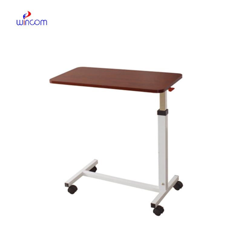 Wincom WN646 Height-Adjustable Hospital Overbed Table - View 1