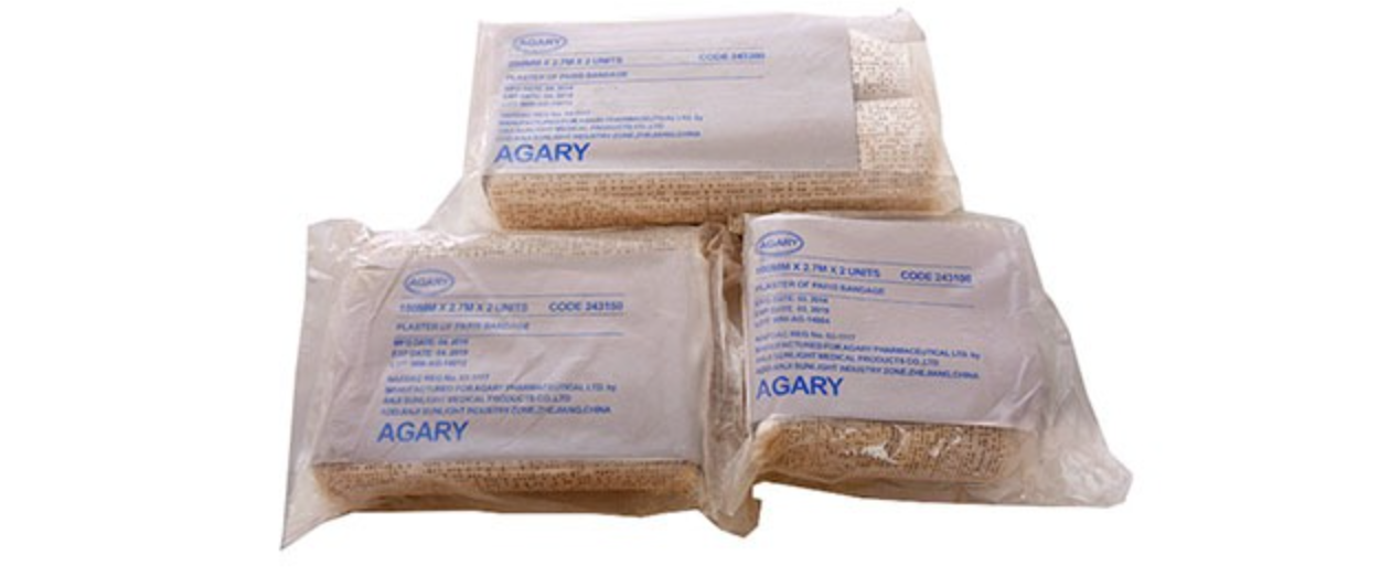 Agary Plaster of Paris Bandage 6 Inches – Orthopedic POP Bandage