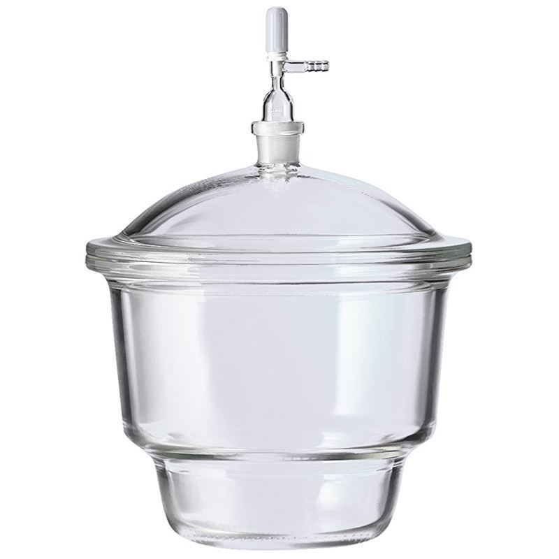 PYREX® 10.5L Large Top Vacuum Desiccator with 24-29 Standard Taper Stopcock - View 1