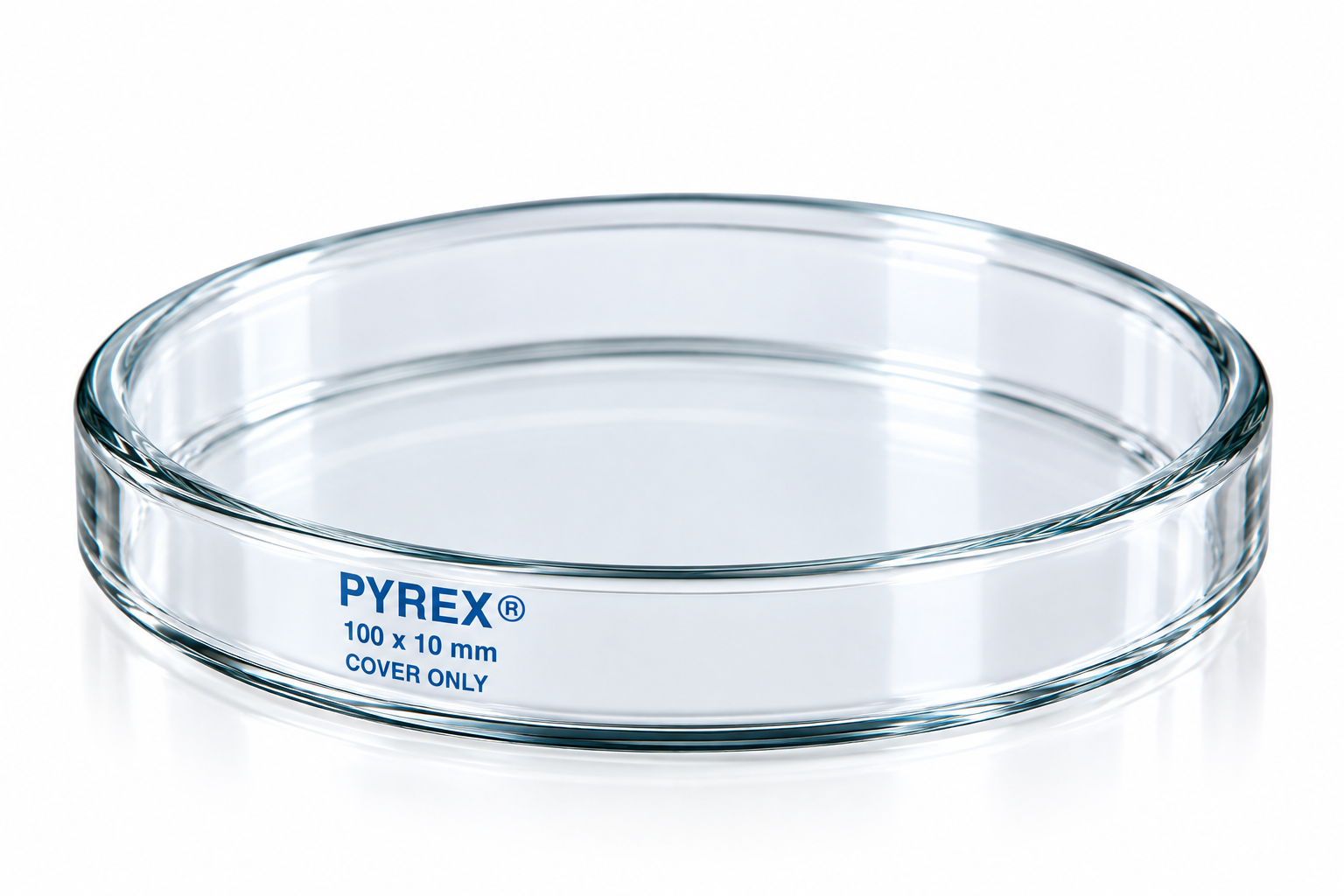 PYREX® 100 × 10mm Petri Culture Dish Cover Only - View 1