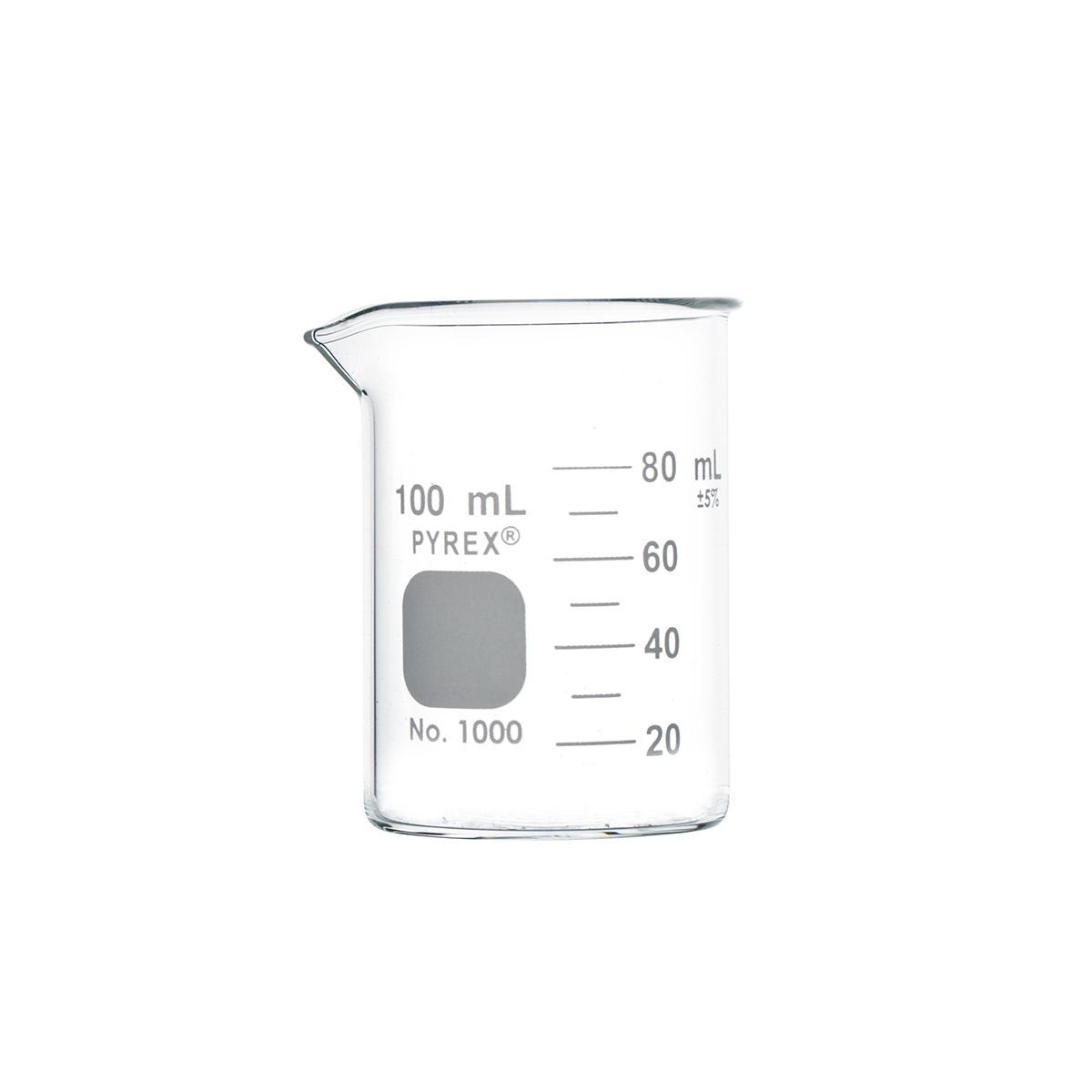 PYREX® 1000-100 Griffin Low Form 100mL Graduated Beaker