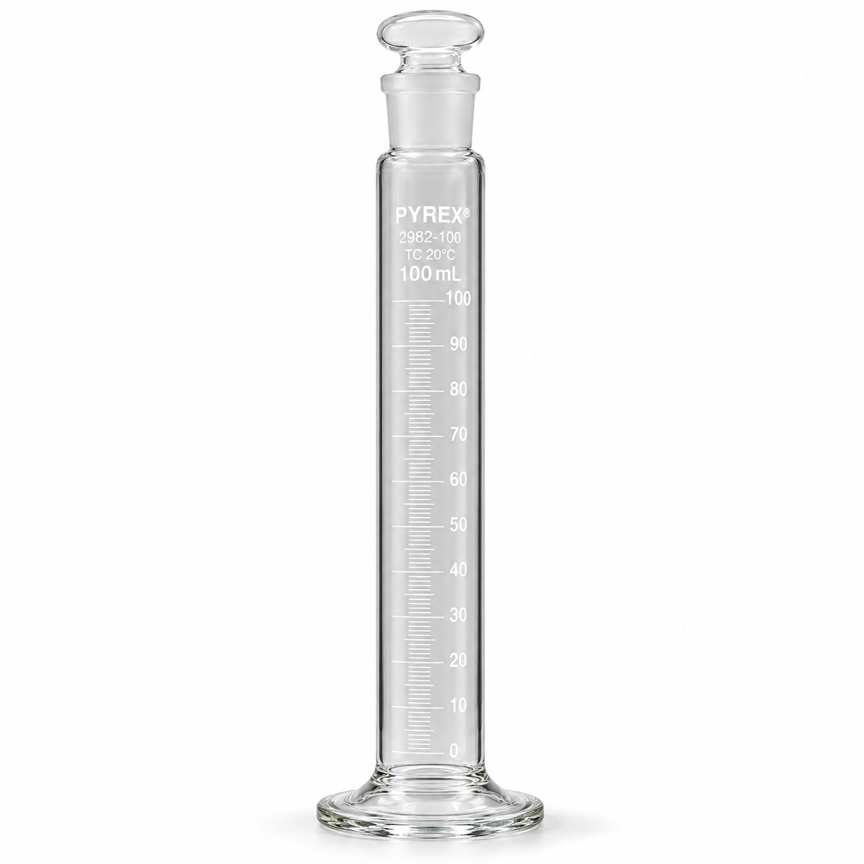 PYREX® 100mL Graduated Mixing Cylinder 2982-100 - View 1