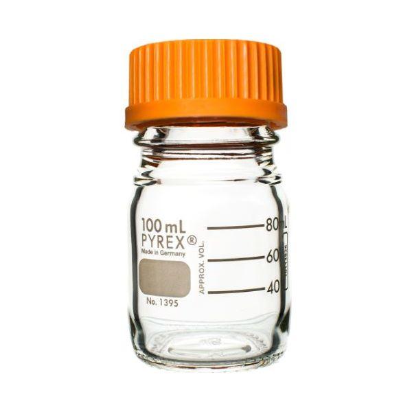 PYREX 100mL Media Storage Bottle with GL45 Screw Cap - View 1