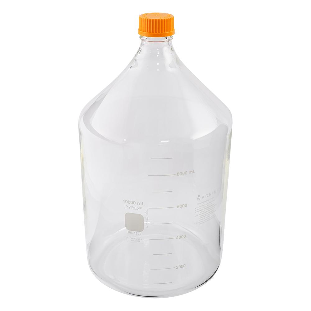 PYREX 10L Round Media Storage Bottle with GL45 Screw Cap - View 1