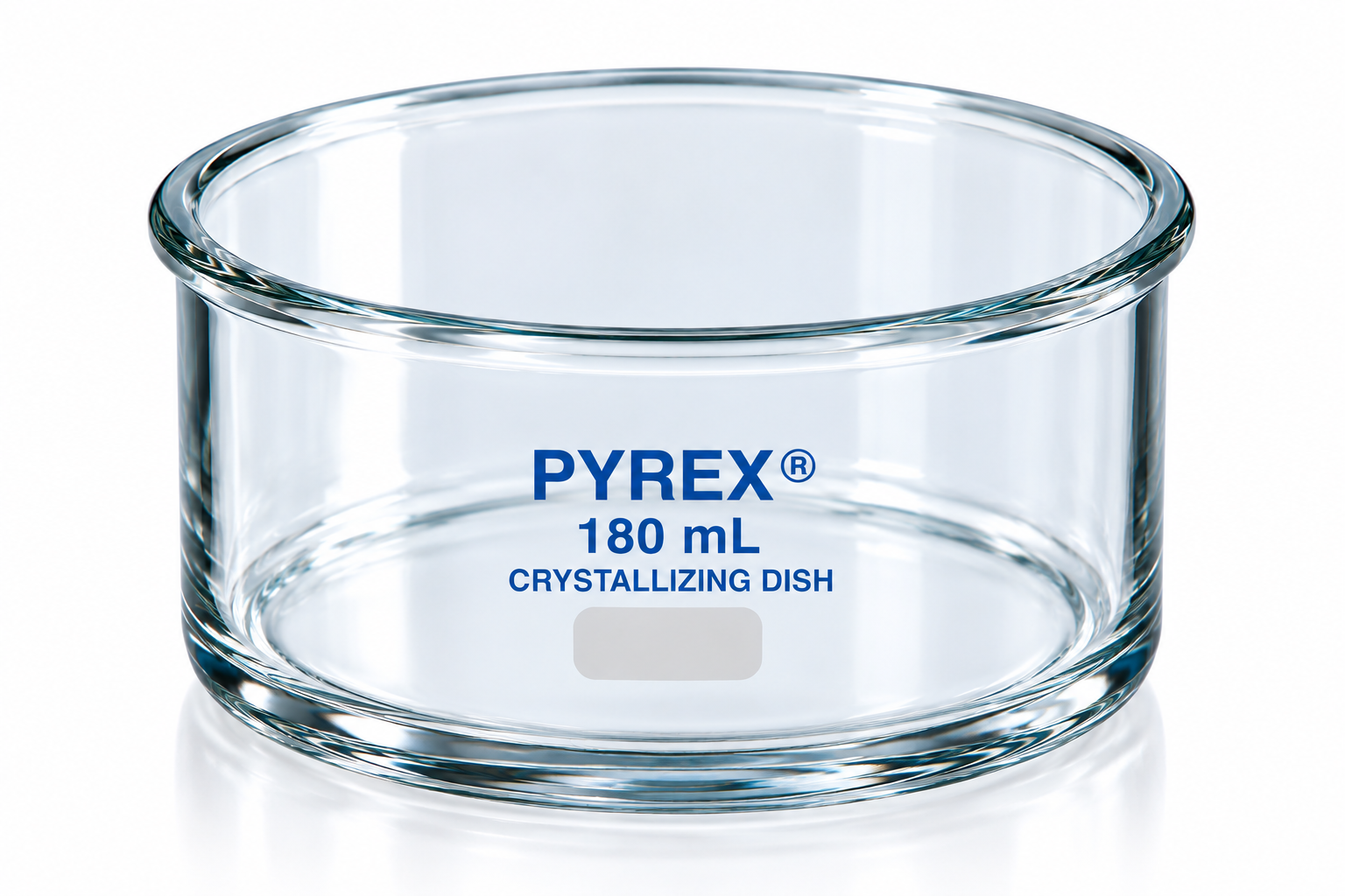 PYREX® 180mL Crystallizing Dish with Heavy-Duty Rim - View 1