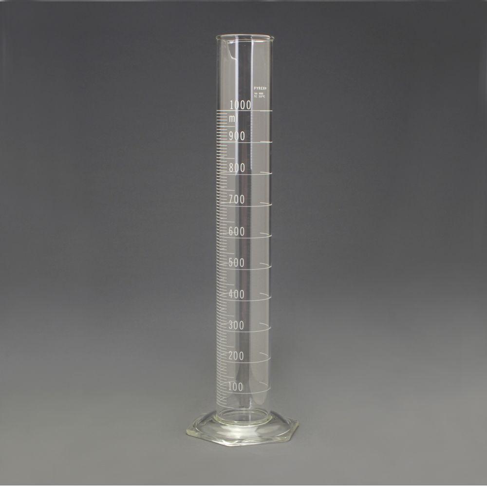 PYREX® 1L Economy Double Metric Scale Graduated Cylinder TC 3025-1L - View 1